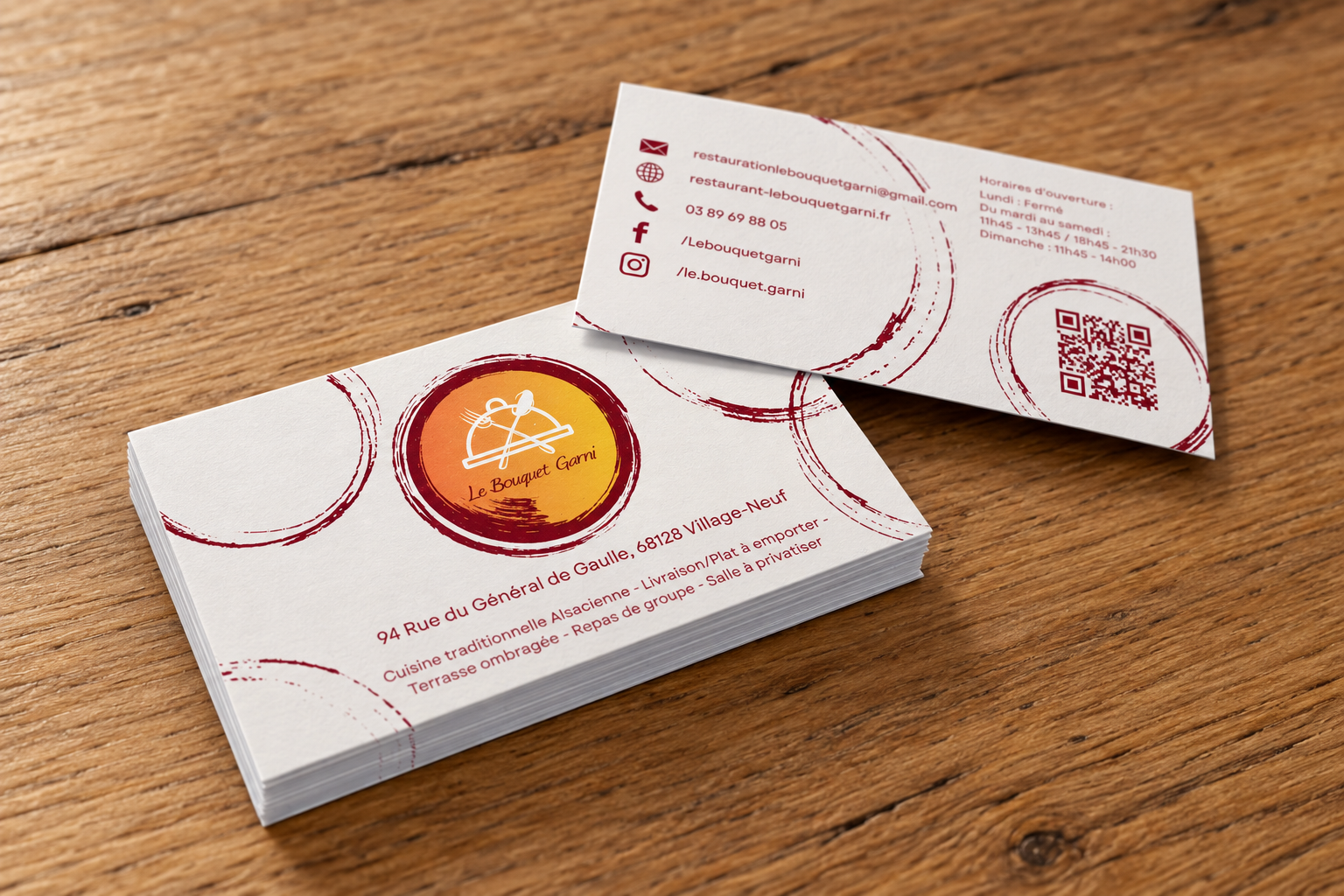 Le Bouquet Garni — Design graphique & montage de contenus